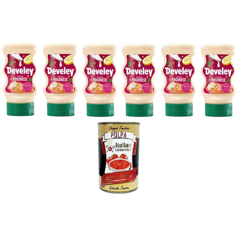 Salsa Yogonese Sauce hergestellt mit 29% Joghurt 6x250ml Original italienisch