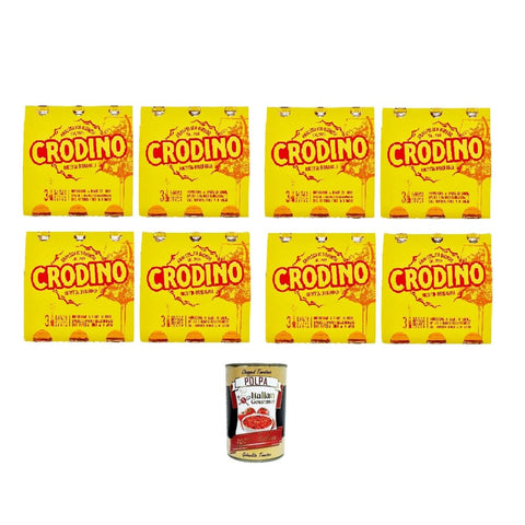 Italian Gourmet E.R. Mischgetränke & Cocktails Italian Gourmet E.R. Crodino aperitivo biondo alkoholfreier Aperitif bitter nicht alkoholischer Aperitif bereit zu 24x 175 ml italienisch Original 8032804040014