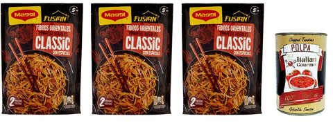 MAGGI Fusian Taste Of Classic Noodles Con Spezie 6x121g Original italienisch Nudelgerichte