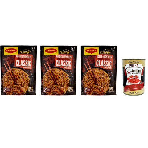 MAGGI Fusian Taste Of Classic Noodles Con Spezie 6x121g Original italienisch Nudelgerichte