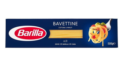 10x Pasta Barilla Bavettine Nr. 11 italienisch Nudeln 500 g pack