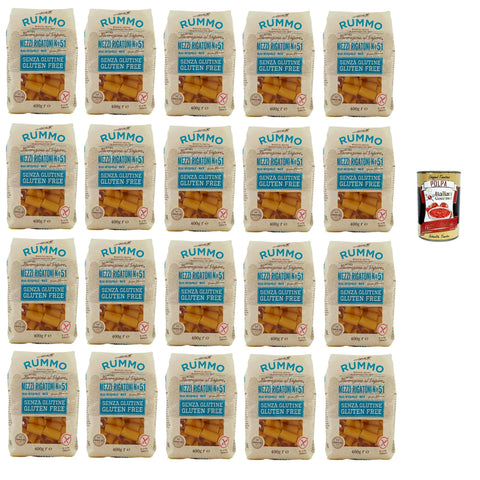 Rummo Pasta Mezzi rigatoni n. 51 senza Glutine, gluten 20x Original italienisch