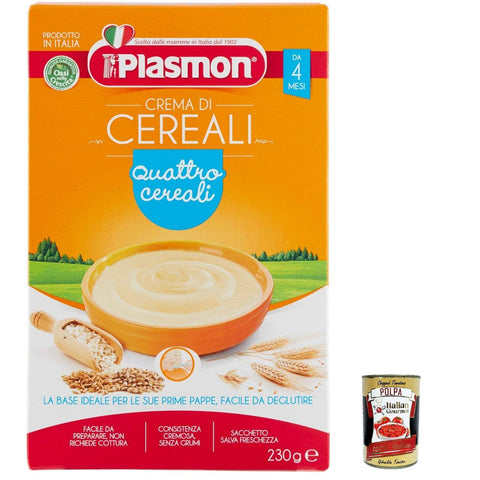Plasmon Crema di Cereali Quattro Cereali 6x230g Original italienisch Pasta
