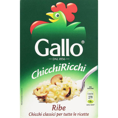 Riso Gallo Chicchi Ricchi Ribe superfeiner Reis 1 Kg Italienisch Parboiled Original italienisch