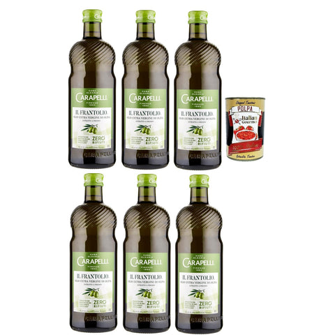 Carapelli Il Frantolio Extra Natives Olivenöl olio extra vergine di oliva 6x1l Original italienisch Feinkost