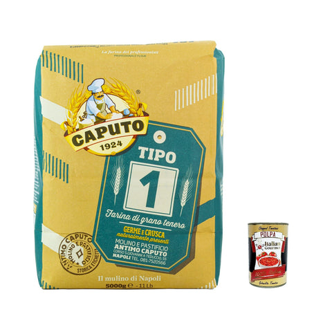 Caputo Farina Molino tipo 1 Pizza Napoli Pizzamehl Pizza Mehl 1x5kg Original italienisch Gebäck
