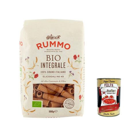 Rummo Pasta Integrale Farfalle N. 85, Vollkornnudeln Nudeln Vollkorn Italienische Pasta 5x500g Original italienisch Sauce