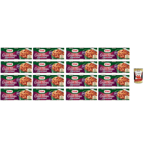 Star il mio Gran Ragù Extra Gusto mit 100% italienischem Fleisch, Packung mit 3 Dosen à 16x100g Original italienisch Sauce