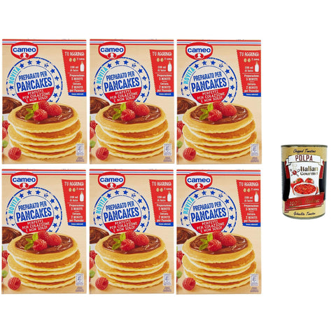 Cameo Pancake Mischung, 6 Packungen 1x250g Original italienisch Gebäck