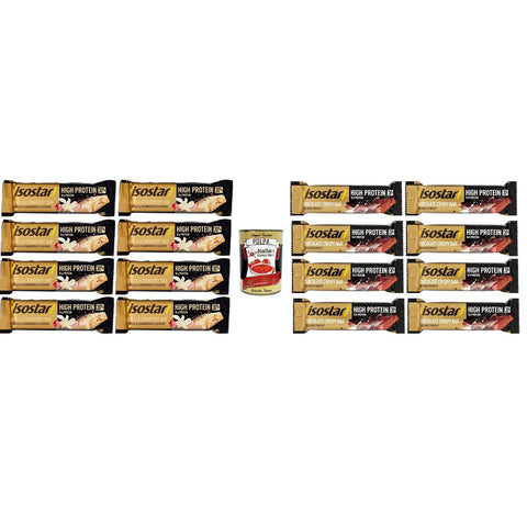 Isostad Testpaket Barretta Hig Protein 30% Riegel mit hohem Proteingehalt, Proteinreicher 30 % Schokoriegel 16x55g Original italienisch Proteinriegel