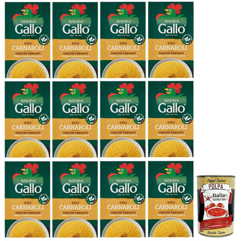 Gallo Riso Riserva Carnaroli, 100% Italienischer Reis 12x1kg Original italienisch