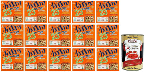 Náttúra Protein Sport Proteinriegel Bio Kürbiskerne, Leinsamen 15x75g Original italienisch