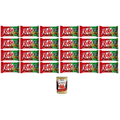 KITKAT Hazelnut Wafer ricoperto di Cioccolato al Latte al gusto Nocciola Haselnusswaffel, überzogen mit 24x41,5g Original italienisch Getränk