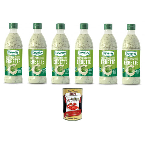 Salsa Dressing Erbette Sauce 6x500ml Original italienisch