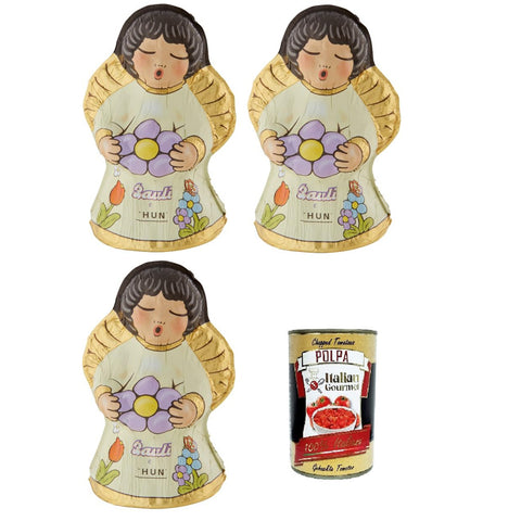 Bauli e Thun Angelo Milchschokolade 3x 100 gr Original italienisch inkl. Italian Gourmet Polpa 400g
