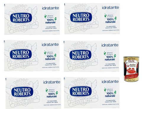 Neutro Roberts Solido Idratante, feuchtigkeitsspendend Seife 3x100g Original italienisch Pflege