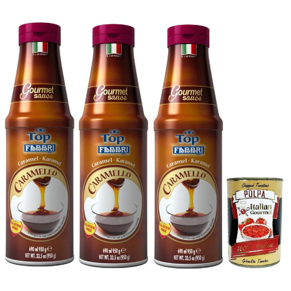 Fabbri Topping Caramello süße Karamellsauce für Eis, Desserts und – Italian Gourmet