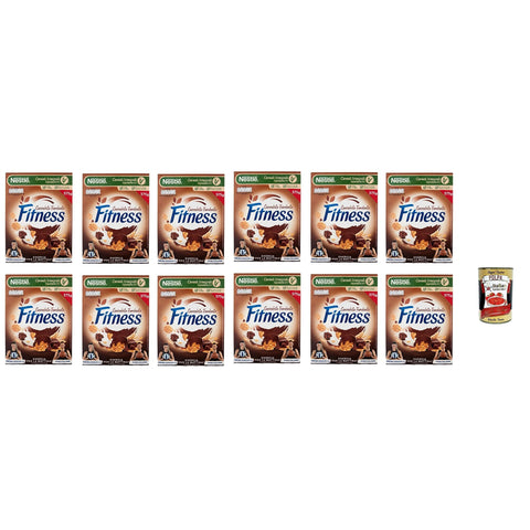 Nestle Nestlé FITNESS Cioccolato Fondente, Dunkle Schokolade 12x375g Original italienisch Gebäck