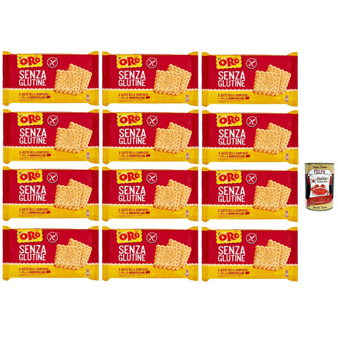 Saiwa Oro Biscotti, senza Glutine, Gluten freie Kekse, gluten 1 Stk Original italienisch