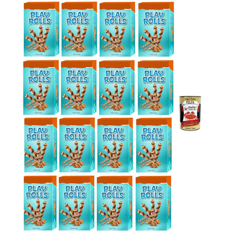 Playtime PlayRolls Playtime - PlayRolls Gesalzener Karamellgeschmack 16x150gr inkl. Italian Gourmet polpa 400g Original italienisch