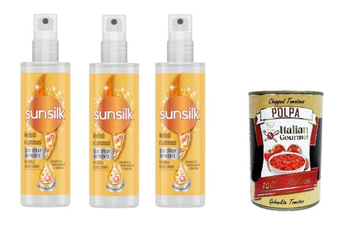 Sunsilk Olio Spray Morbidi e Luminosi Soft and Bright Ölsprays 3x150ml Original italienisch