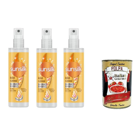 Sunsilk Olio Spray Morbidi e Luminosi Soft and Bright Ölsprays 3x150ml Original italienisch