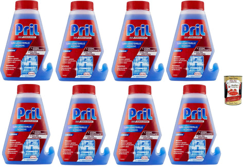 Italian Gourmet E.R. Spülmaschinenreinigung Pril cura-lavastoviglie, Removes Limescale And Grease From Dishwasher Detergent – irroratori Arms, Filter – 8x 250 ml + italian Gourmet polpa 400g