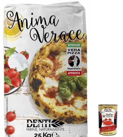 Molino Denti Spezialmehl für Pizza „Anima Verace“ 1x25kg Original italienisch Zutat