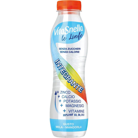 Vitasnella Le Linfe Funktionswasser Integra Geschmack Apfel Mandel 12x 500ml Original italienisch