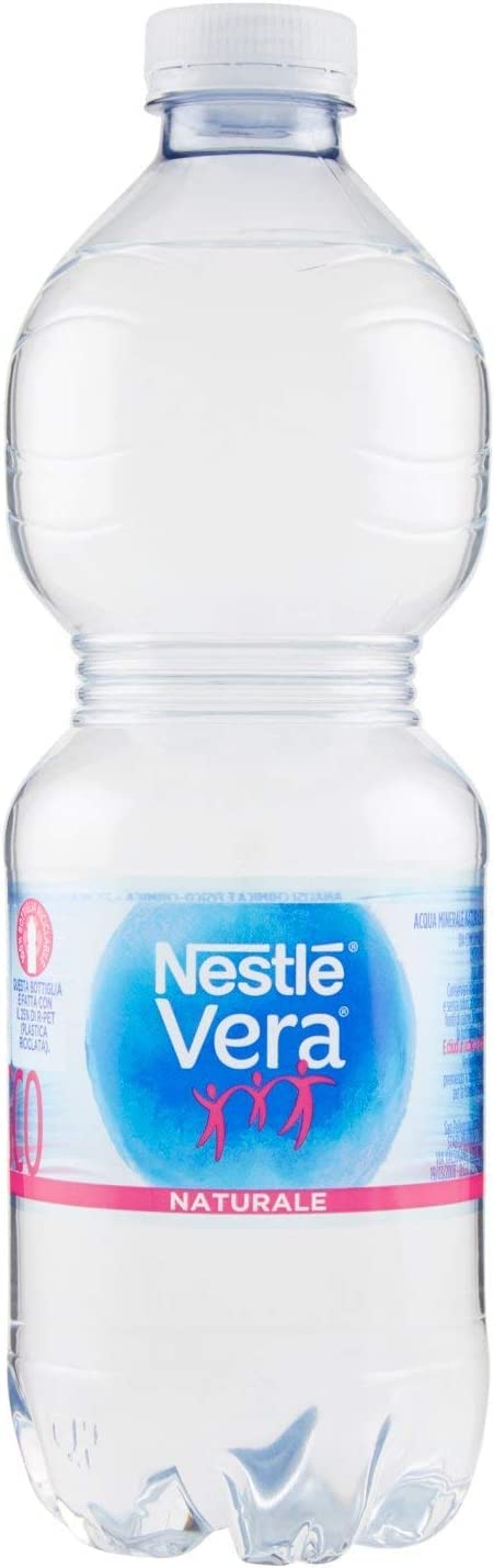 Nestle Nestlè Vera Acqua Minerale Naturale Natürliches Mineralwasser PET Italienisches Wasser 24x0,5l Original italienisch Getränk