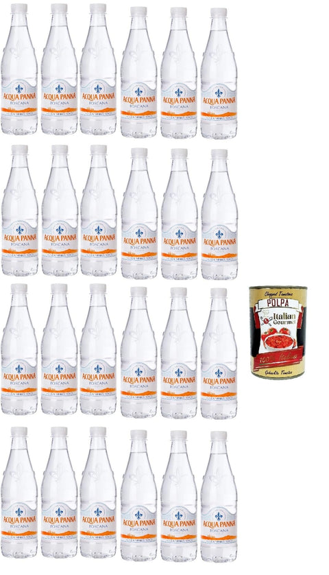 Acqua Panna Still Natural Mineralwasser, natürliches Wasser, Mineral Water 24x500ml Original italienisch Getränk