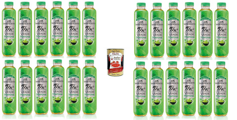 Italian Gourmet E.R. Tee San Benedetto "Le Specialità" Thè Verde Matcha „Die Spezialitäten“ Matcha-Grüntee 24x400ml + Italian Gourmet polpa 400g 8032804040014