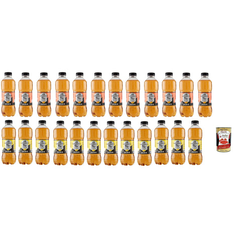 San Benedetto Testpaket, Thè Pesca und limone zero 24x500ml Original italienisch Getränk
