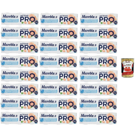Mareblu Active Pro Tonno Al Naturale, Natural Thunfisch 24 Packungen 3x60g Original italienisch Feinkost