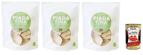 Figuli' Bio Rosmarin - Piadatina 3x 100g inkl. Italian Gourmet polpa 400g Original italienisch