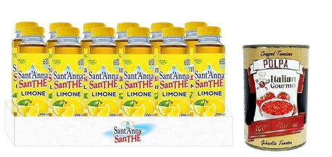Sant'Anna Santhè al Limone, Eistee mit Zitrone 12x330ml Original italienisch Getränk