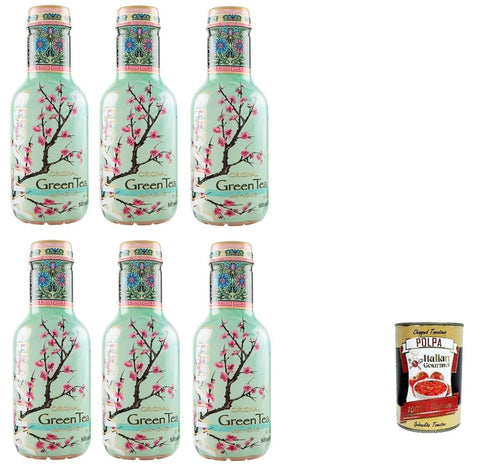Arizona AriZona Original Green Tea with HoneyArizona Grüner Tee mit Honig 500 ml Eistee italienisch