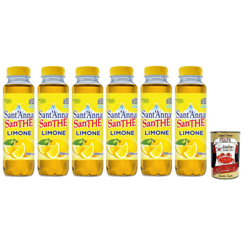 Sant'Anna Santhè al Limone, Eistee mit Zitrone 6x330ml Original italienisch Getränk