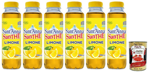 Sant'Anna Santhè al Limone, Eistee mit Zitrone 6x330ml Original italienisch Getränk