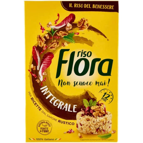 Flora-Reis Vollkorn – 1000 g 12x italienisch Original + kostenlos polpa 400 g