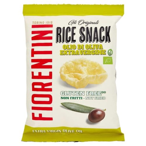 Italian Gourmet Flips Fiorentini gli Originali Rice Snack Olio di Oliva Extravergine the Original Rice Snack Natives Olivenöl Extra 16x40 g+ Italian Gourmet polpa 400g 8032804040014