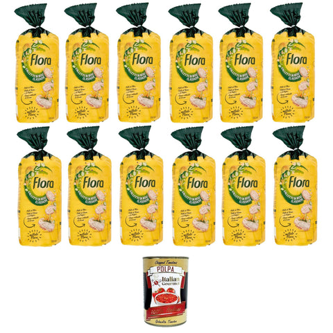 Flora Gallette di Riso Classiche Classic Reiskuchen 12x130g Original italienisch