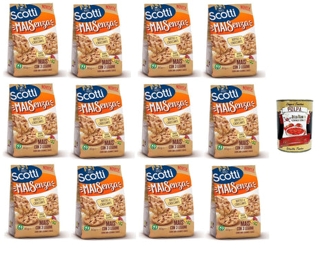 Riso Scotti Mai Senza Mais mit drei Hülsenfrüchten 12x 60 gr Flips italienisch Original