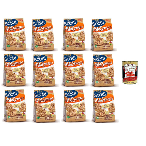 Riso Scotti Mai Senza Mais mit drei Hülsenfrüchten 12x 60 gr Flips italienisch Original