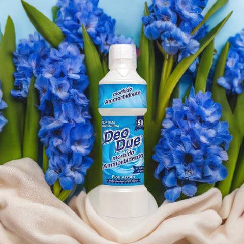 Deo Due Ammorbidente Fiori Azzurri 1 Liter Weichspüler 3x italienisch Original