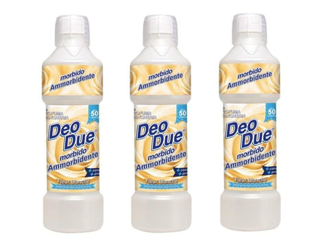 Deo Due Ammorbidente Fiori Bianchi Weichspüler 1 Liter 3x italienisch Original