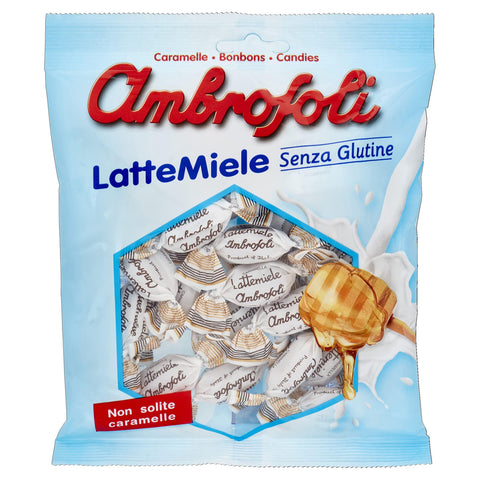 Caramelle Latte Miele 135 G Frucht- & Kräuterbonbons italienisch Original