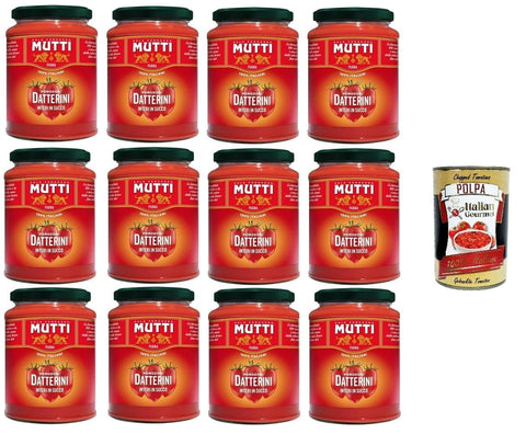 Mutti DATTERINI INTERI in succo DATTELN in Saft 350 GR Gemüse italienisch Original