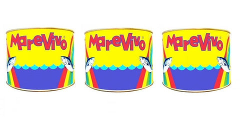 Marevivo Tonno in Olio di Semi di Girasole Thunfisch in Sonnenblumenöl CATERING FORMAT 3x1730g Original italienisch Feinkost