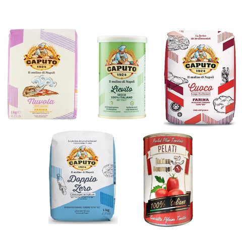 Molino Caputo Farina Nuvola Cuoco Coppio zero Classica Pizza Napoli 3x1kg Original italienisch Sauce